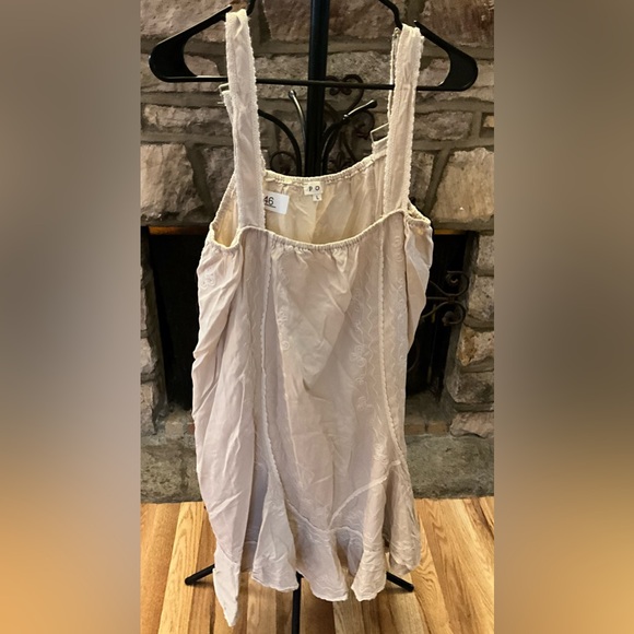 (NWOT)POL White Lace Slip / Tunic Dress – Size L